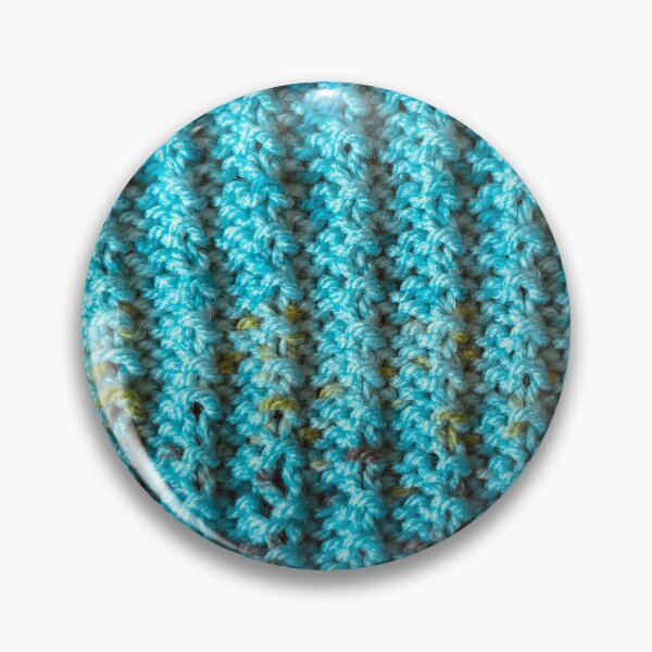 Item preview, reverse broken rib using light blue yarn  designed and sold by thebentknitter.