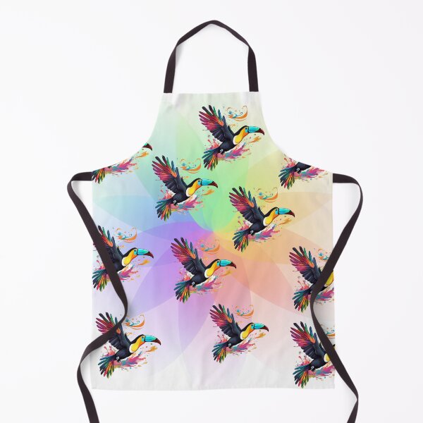 Item preview,  colorful flying toucan designed and sold by Yeyishop.