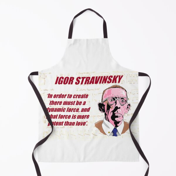 Item preview, Stravinsky Music Quote designed and sold by TheatreOfMusic.