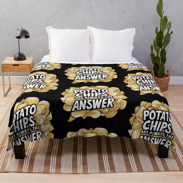 Item preview, Potato Chips Are Always the Answer designed and sold by DreamVibeShirt.
