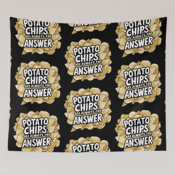 Item preview, Potato Chips Are Always the Answer designed and sold by DreamVibeShirt.