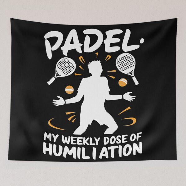 Item preview, Padel: My Weekly Dose Of Humiliation Padel Player designed and sold by DomTeesHaven.