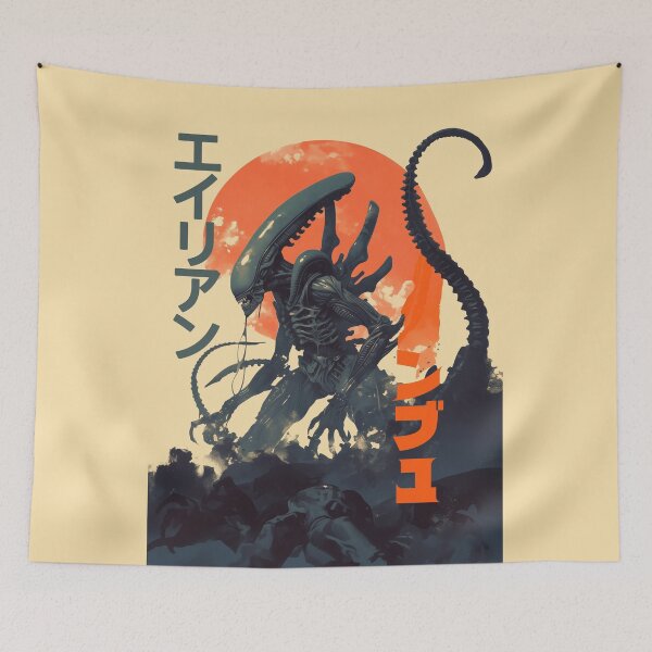 Item preview, Xenomorph Poster design designed and sold by blackdogshop.