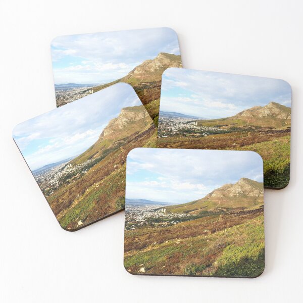 Item preview, View from the foot of Table Mountain, Cape Town  designed and sold by Blissfully-MK.