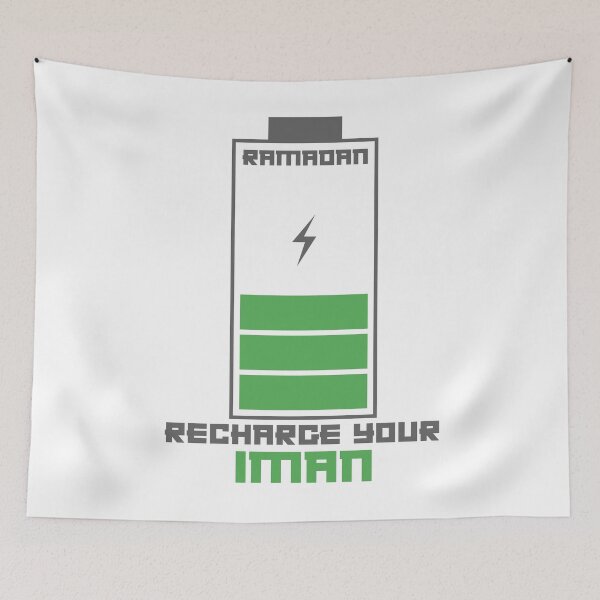 Item preview, Ramadan Recharge Your IMAN Muslim designed and sold by CreativeStrike.