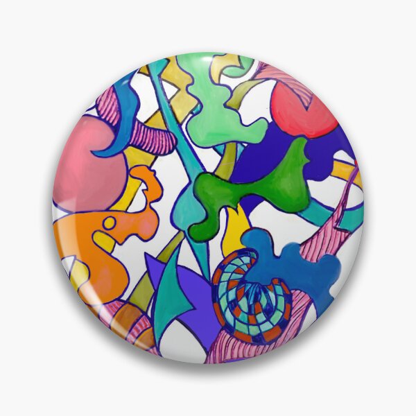 Item preview, Playful abstraction in technicolor  designed and sold by ricoflinn.