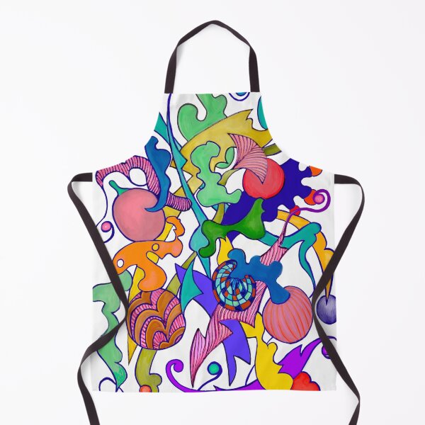 Item preview, Playful abstraction in technicolor designed and sold by ricoflinn.