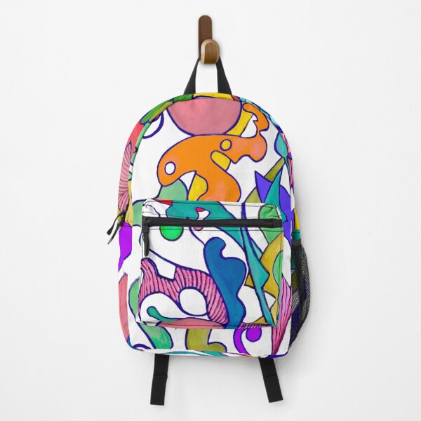 Item preview, Playful abstraction in technicolor  designed and sold by ricoflinn.