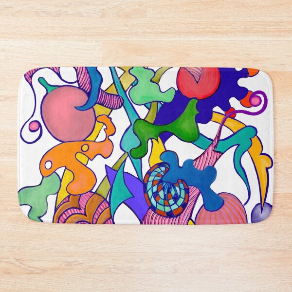 Item preview, Playful abstraction in technicolor  designed and sold by ricoflinn.