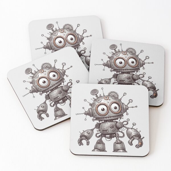 Item preview, Wonky Robot designed and sold by digital-savant.
