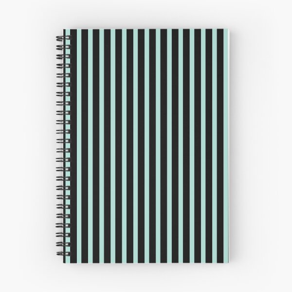 Item preview, Black and Mint Green Vertical Stripes designed and sold by scome.