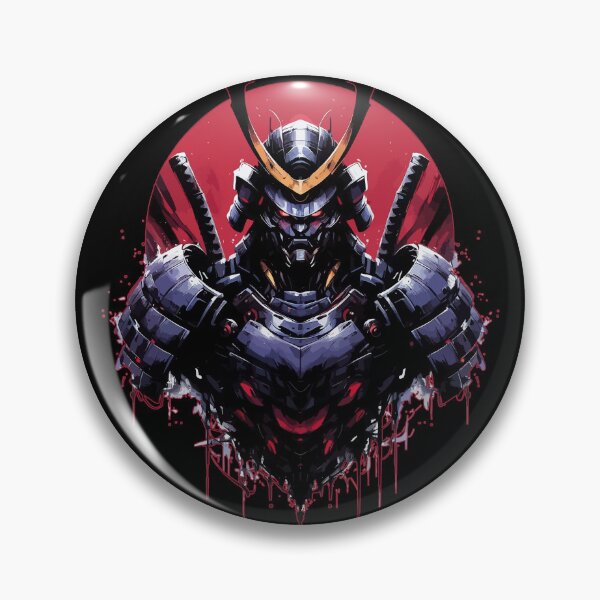 Item preview, Japanese Oni Samurai Mecha Demon designed and sold by TomFrontierArt.