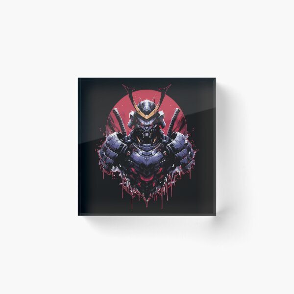 Item preview, Japanese Oni Samurai Mecha Demon designed and sold by TomFrontierArt.