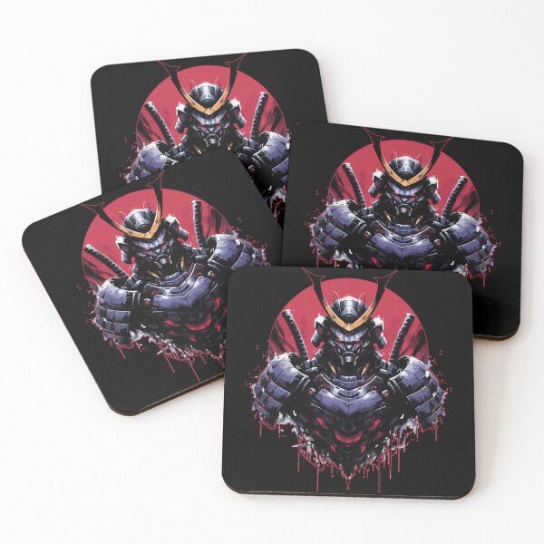 Item preview, Japanese Oni Samurai Mecha Demon designed and sold by TomFrontierArt.