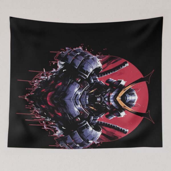Item preview, Japanese Oni Samurai Mecha Demon designed and sold by TomFrontierArt.