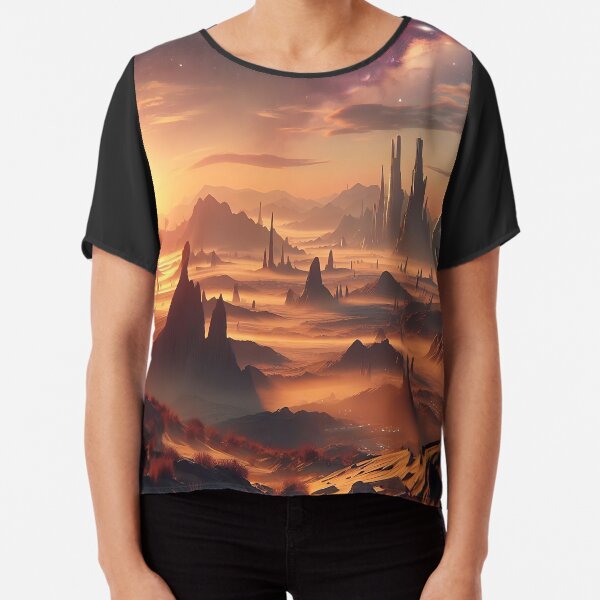 Vista previa del artículo con la obra «Visita Tatooine», diseñado y vendido por ugo-nwk.
