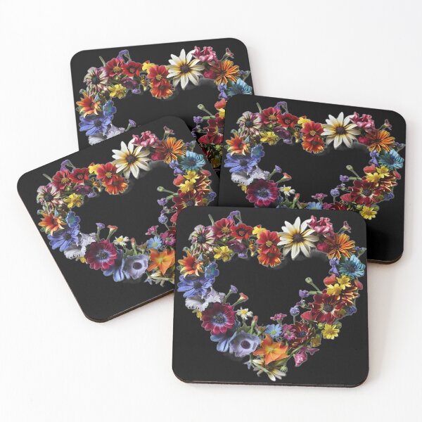 Item preview, Heart of flowers designed and sold by KusyArt.