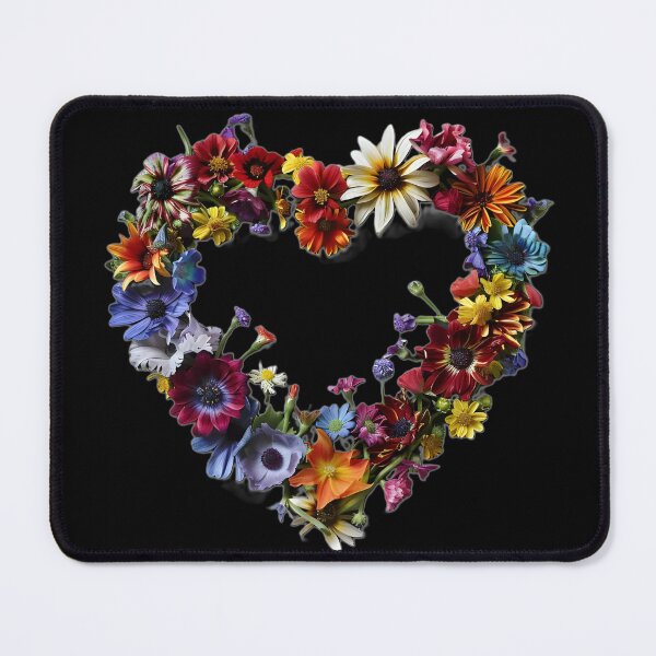 Item preview, Heart of flowers designed and sold by KusyArt.