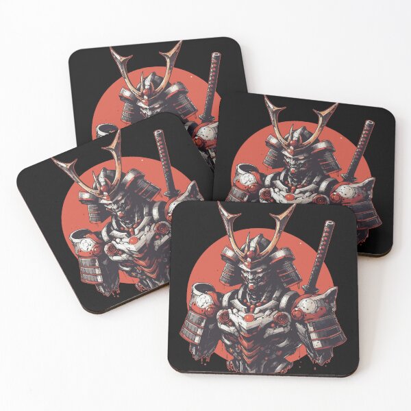 Item preview, Japanese Mecha Samurai Retro designed and sold by TomFrontierArt.
