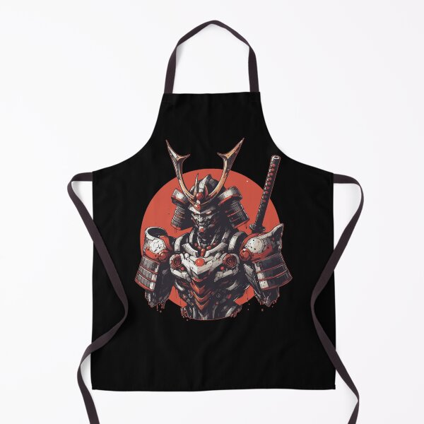 Item preview, Japanese Mecha Samurai Retro designed and sold by TomFrontierArt.