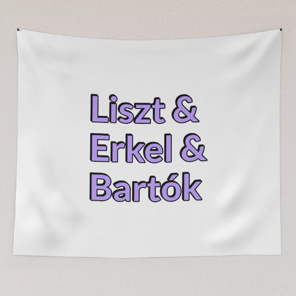 Item preview, Hungarian classical composers - Liszt Erkel Bartok designed and sold by Inspirationmotivation.