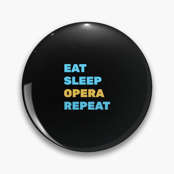 Item preview, Eat Sleep Opera Repeat - opera lovers - classical composers designed and sold by Inspirationmotivation.