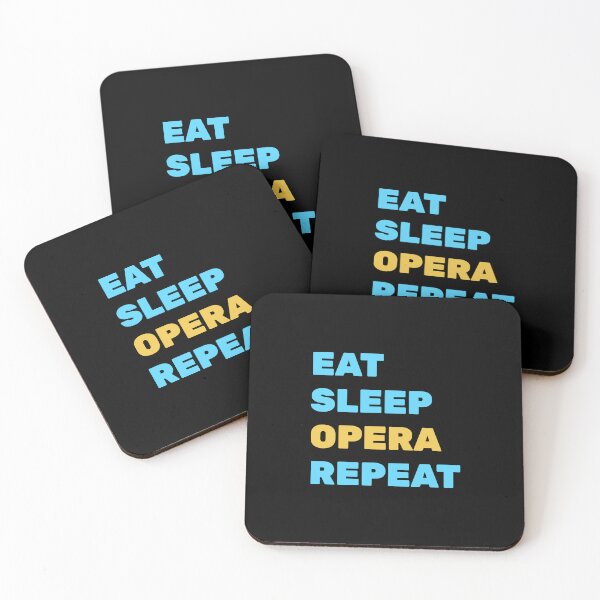 Item preview, Eat Sleep Opera Repeat - opera lovers - classical composers designed and sold by Inspirationmotivation.