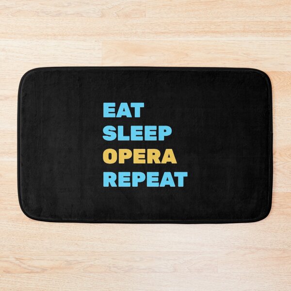 Item preview, Eat Sleep Opera Repeat - opera lovers - classical composers designed and sold by Inspirationmotivation.
