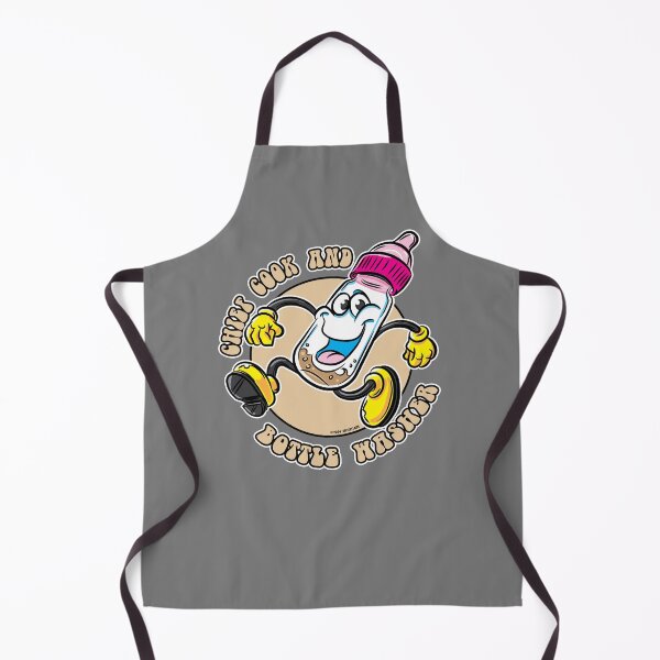 Item preview, Chief Cook and Bottle Washer Baby Bottle Mascot by eShirtLabs designed and sold by eShirtLabs.