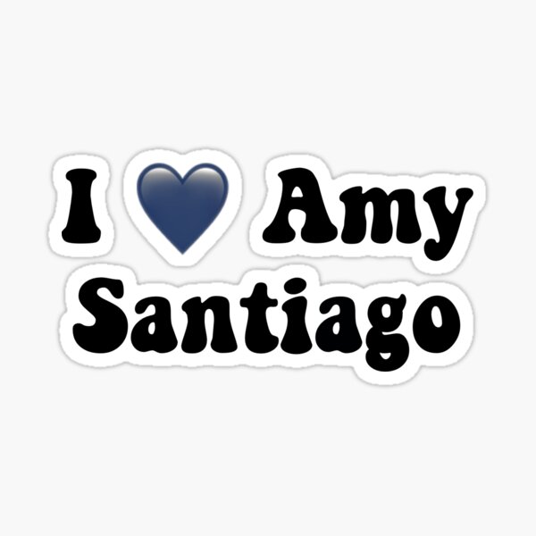 Item preview, I love Amy Santiago designed and sold by DaisyDukeShop.