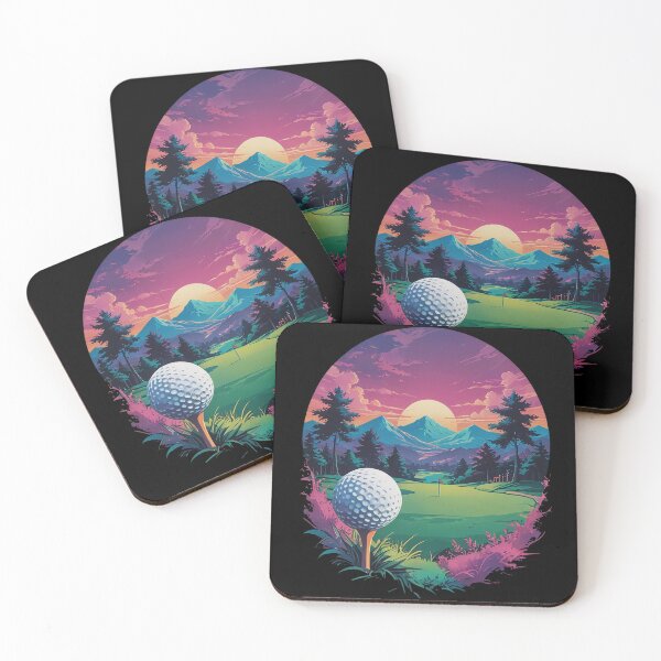 Item preview, Golf Course Drawn in an Anime Style designed and sold by cybersalegoods.