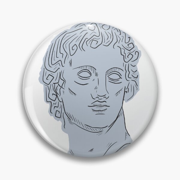 Item preview, Estatua de Alejandro Magno (gris) designed and sold by samandrus.