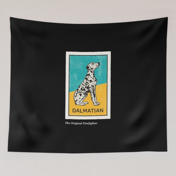 Item preview, Original Firefighter Dalmatian Dals Spotted Dog Firehouse Dog designed and sold by SvenJ94.
