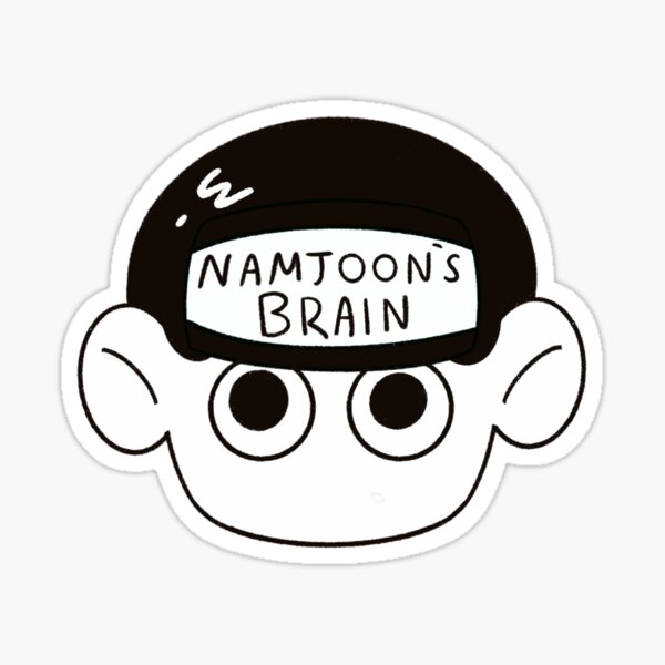 Namjoon’s brain Sticker