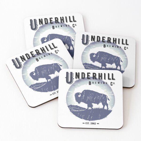 Item preview, Underhill Brewery Logo designed and sold by Beyond Cascadia Shop.
