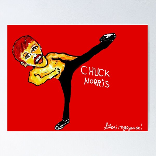 Item preview, Chuck Norris Martial Arts designed and sold by The Art Queen Of Michigan .