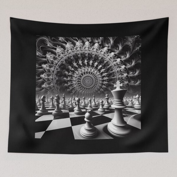 Item preview, Chess Fractal 1 designed and sold by Sybille-Yates.