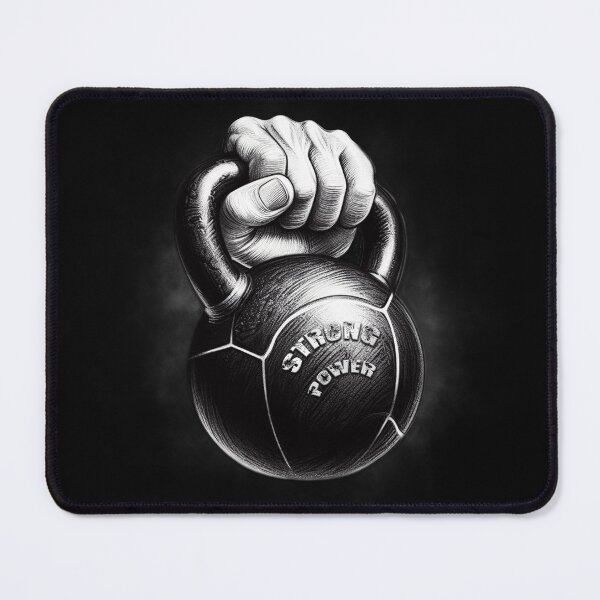 Item preview, kettlebell, muscle man, shawty, biceps, muscle building, fitness goals, muscle mass, pump up designed and sold by CrisMor-Art.
