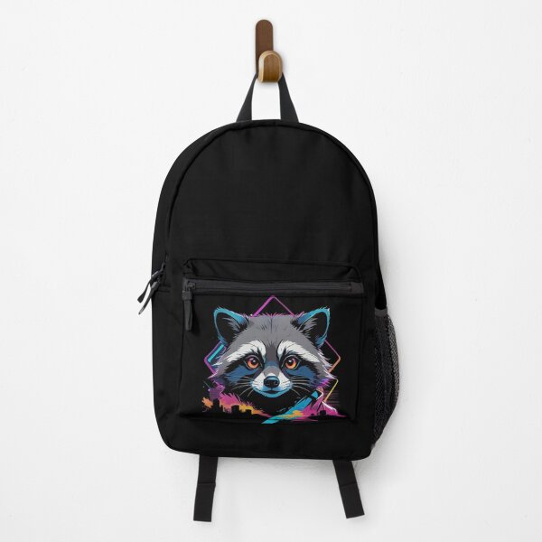 Item preview, Cool Raccoon in a Retro Color Scheme designed and sold by cybersalegoods.