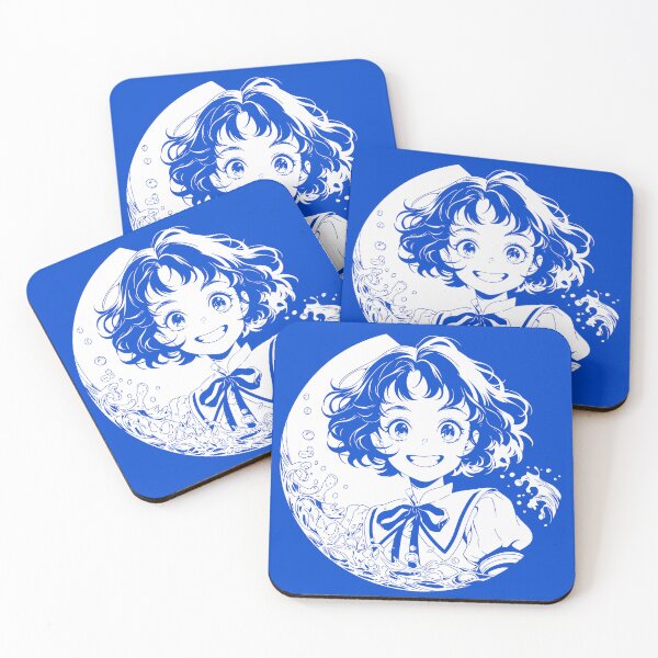 Item preview, Happy Water Girl Blue designed and sold by SweetClicks123.