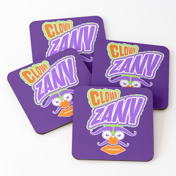 Item preview, Clown Zany: Minimalist Illustration Design designed and sold by ironpalette.