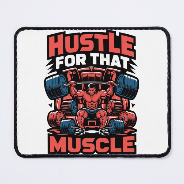Item preview, Hustle for that muscle designed and sold by 123ks.