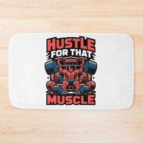Item preview, Hustle for that muscle designed and sold by 123ks.