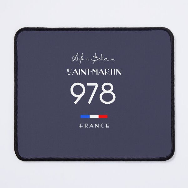 Item preview, Life is better in SAINT-MARTIN Number 978 Outre-Mer France designed and sold by frenchsalsa.