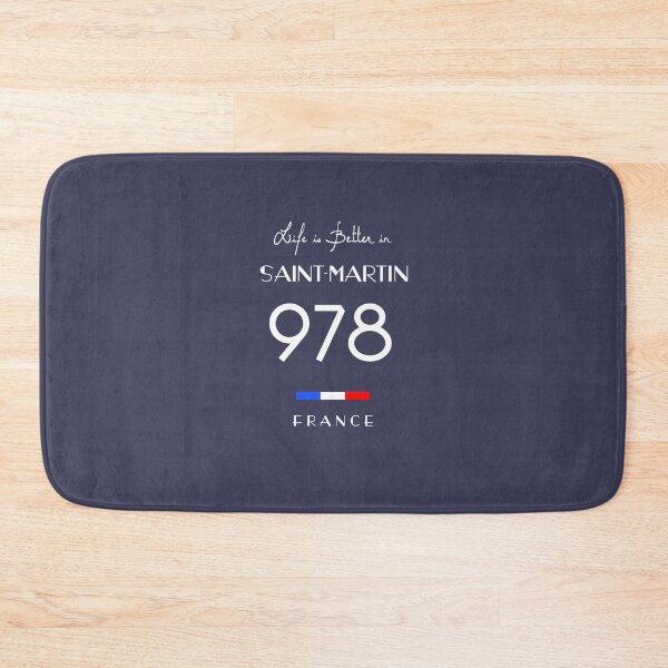 Item preview, Life is better in SAINT-MARTIN Number 978 Outre-Mer France  designed and sold by frenchsalsa.