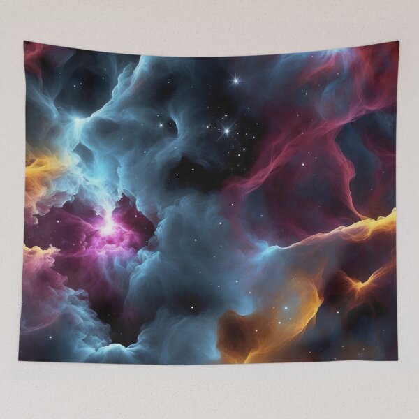 Item preview, Celestial Symphony Nebulae and Stars in Harmony designed and sold by ArtComixHaven.