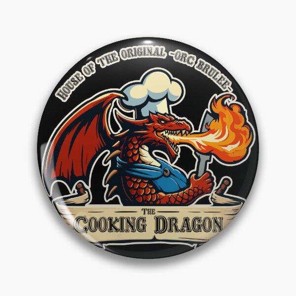 Item preview, The Cooking Dragon designed and sold by JoseloRochaArt.
