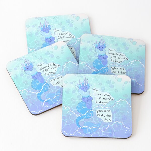 Item preview, "You absolutely CAN handle today" Water Dragon designed and sold by thelatestkate.