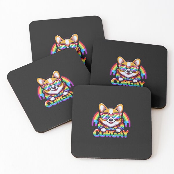 Item preview,  Corgay Pride  Rainbow Corgi  Art designed and sold by elynne9.