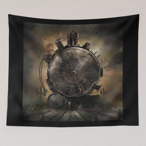 Item preview, Steampunk clock in postapo world designed and sold by Paul-Place.